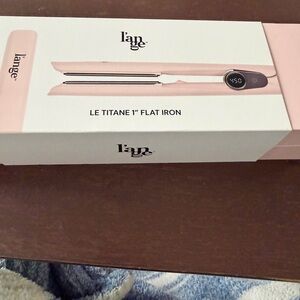 Lange Pink Le Titane 1" Flat Iron